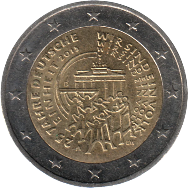 2 Euro, 2015 Obverse
