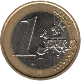 Preview 1 Euro, 2010 reverse
