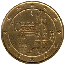 Preview 10 cents, 2002 obverse