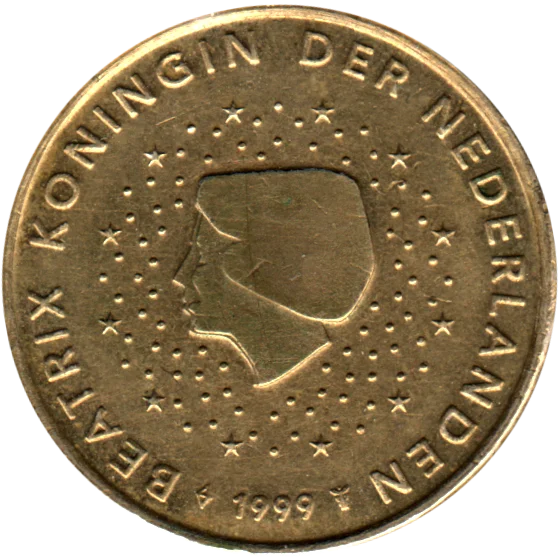 50 cents, 1999 Obverse