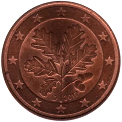 Preview 5 cents, 2017 obverse