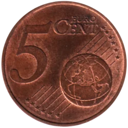 Preview 5 cents, 2017 reverse