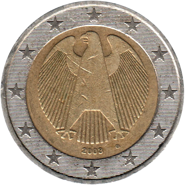 2 Euro, 2003 Obverse