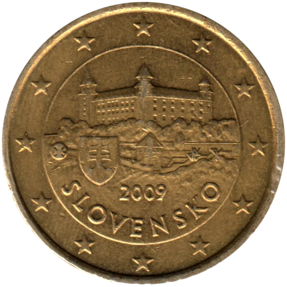 50 cents, 2009 Obverse