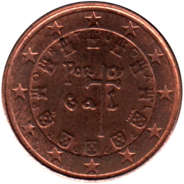 1 cent, 2002 Obverse