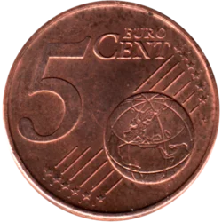 Preview 5 cents, 2002 reverse