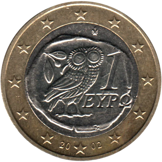 1 Euro, 2002 Obverse
