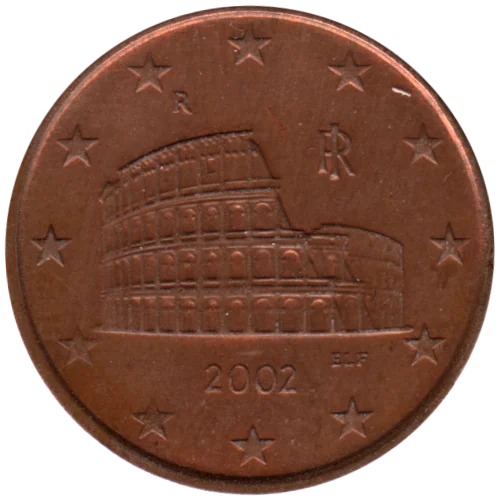 5 cents, 2002 Obverse