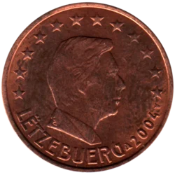 Preview 5 cents, 2004 obverse