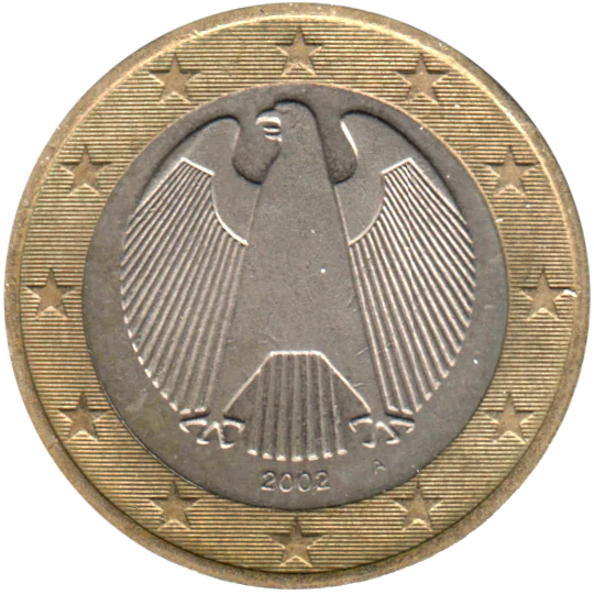 1 Euro, 2002 Obverse