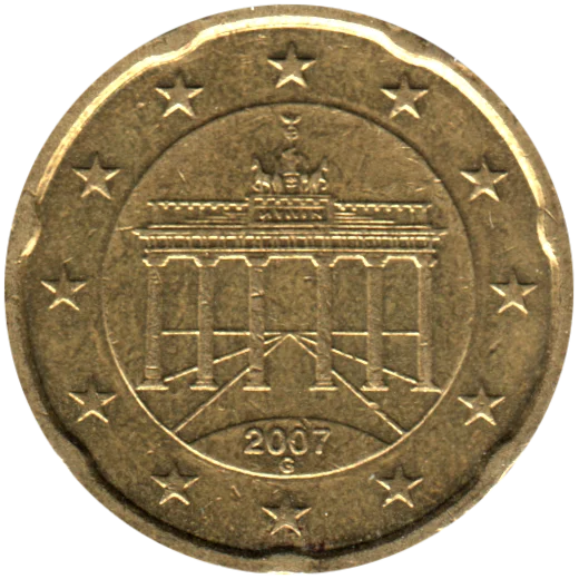 20 cents, 2007 Obverse