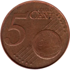 Preview 5 cents, 2001 reverse