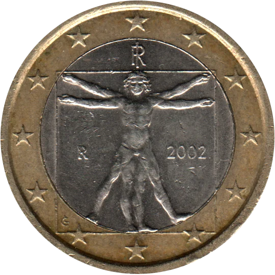1 Euro, 2002 Obverse
