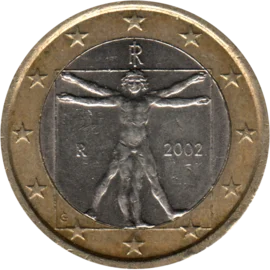 Preview 1 Euro, 2002 obverse