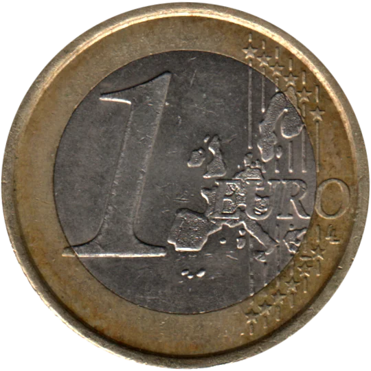 1 Euro, 2002 Reverse