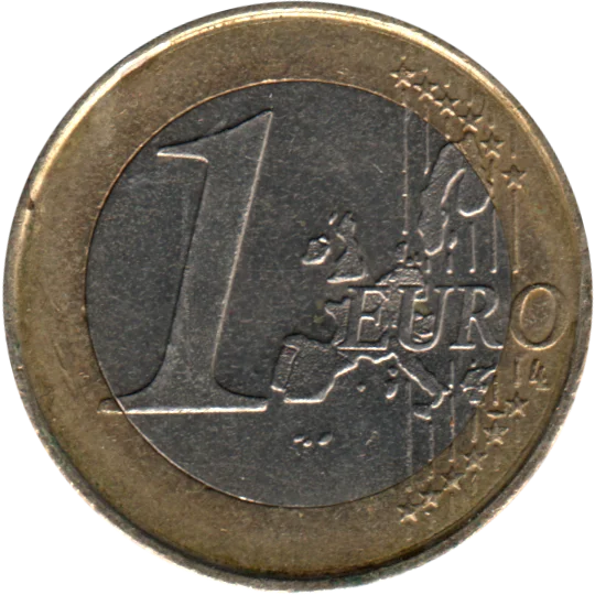 1 Euro, 2002 Reverse