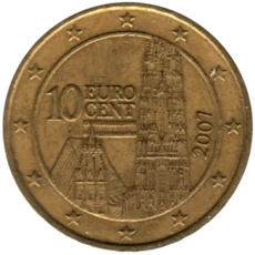 Preview 10 cents, 2007 obverse