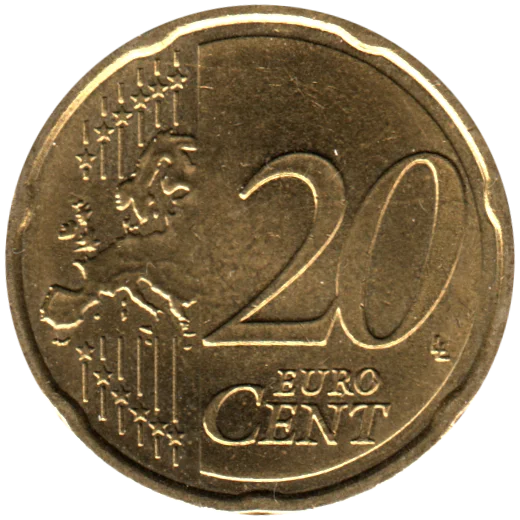 20 cents, 2008 Reverse