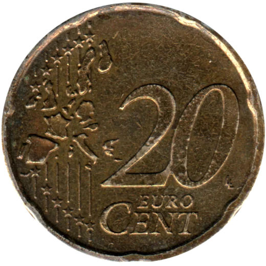20 cents, 2002 Reverse