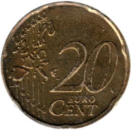 Preview 20 cents, 2002 reverse