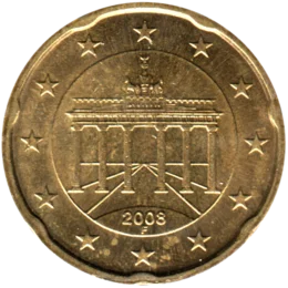 Preview 20 cents, 2008 obverse