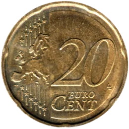 Preview 20 cents, 2008 reverse