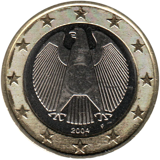1 Euro, 2004 Obverse