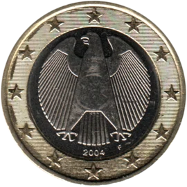 Preview 1 Euro, 2004 obverse