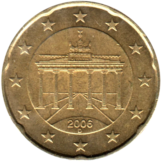 20 cents, 2006 Obverse