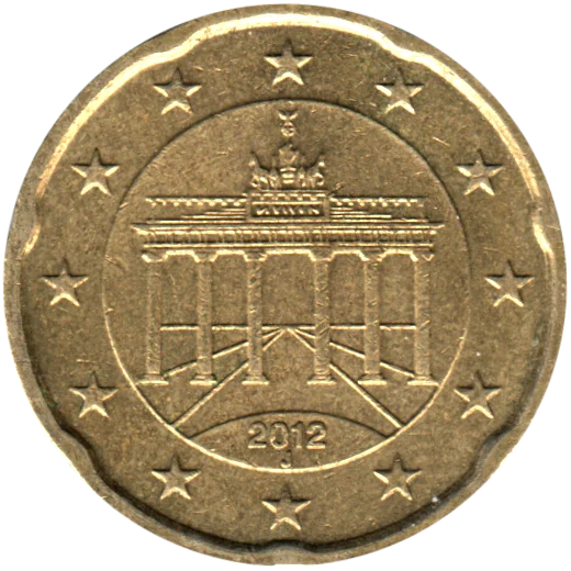 20 cents, 2012 Obverse