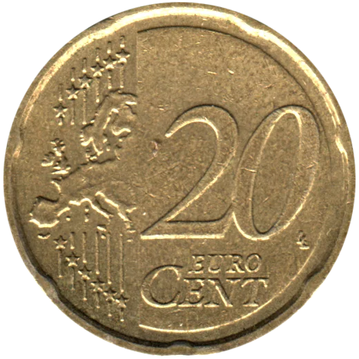20 cents, 2012 Reverse