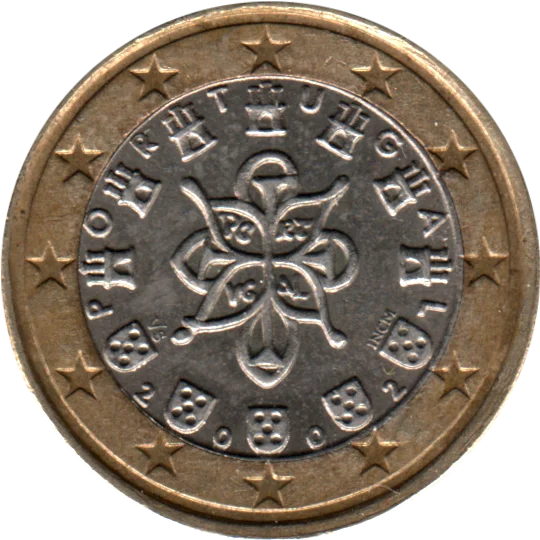 1 Euro, 2002 Obverse