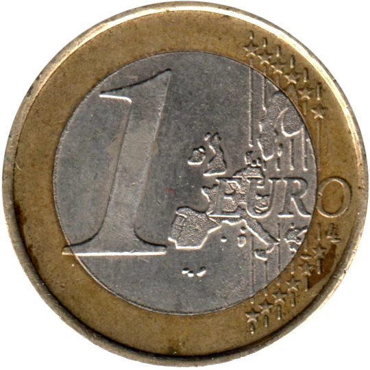 1 Euro, 2002 Reverse