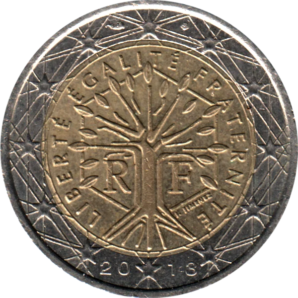 2 Euro, 2013 Obverse