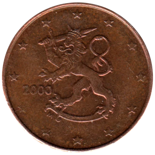 5 cents, 2000 Obverse