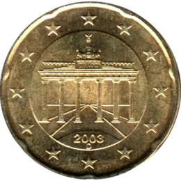 Preview 20 cents, 2003 obverse