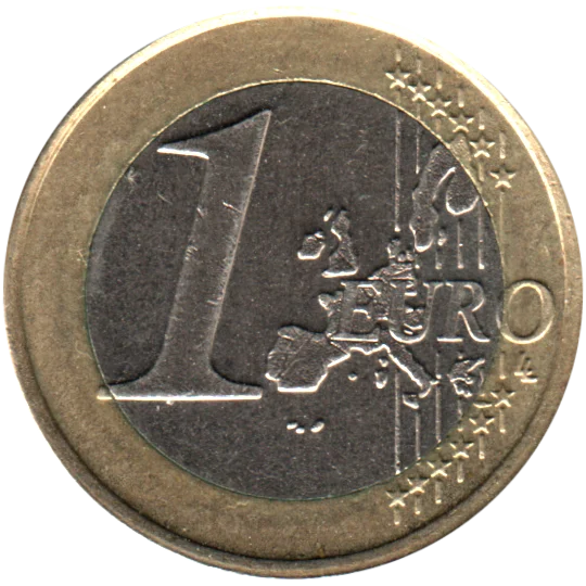 1 Euro, 2001 Reverse