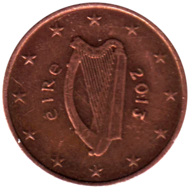 1 cent, 2013 Obverse