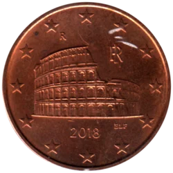 Preview 5 cents, 2018 obverse