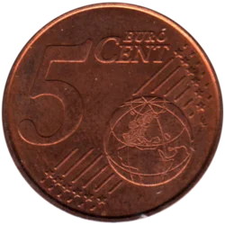 Preview 5 cents, 2018 reverse