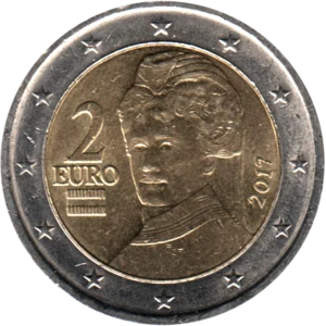 Preview 2 Euro, 2017 obverse