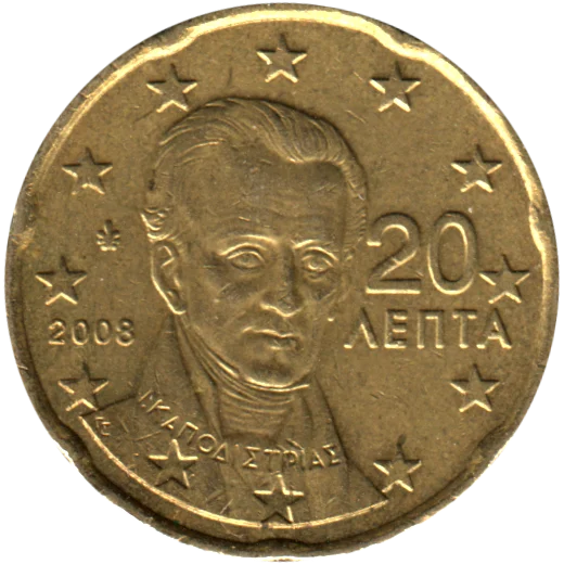 20 cents, 2008 Obverse