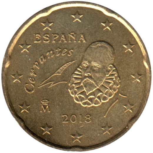 20 cents, 2018 Obverse