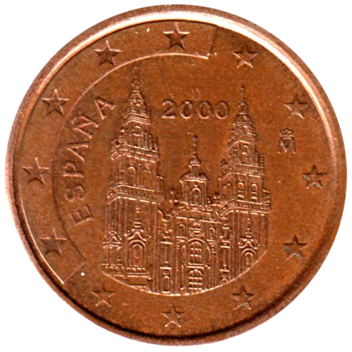 5 cents, 2000 Obverse