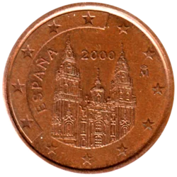 Preview 5 cents, 2000 obverse