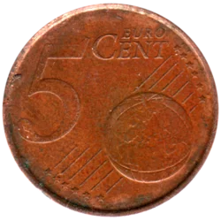 Preview 5 cents, 2000 reverse