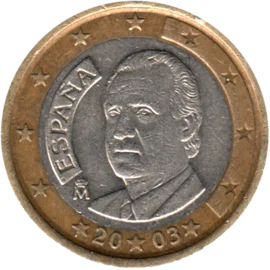 Preview 1 Euro, 2003 obverse