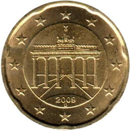 Preview 20 cents, 2009 obverse