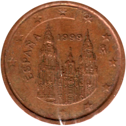 2 cents, 1999 Obverse