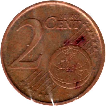 2 cents, 1999 Reverse